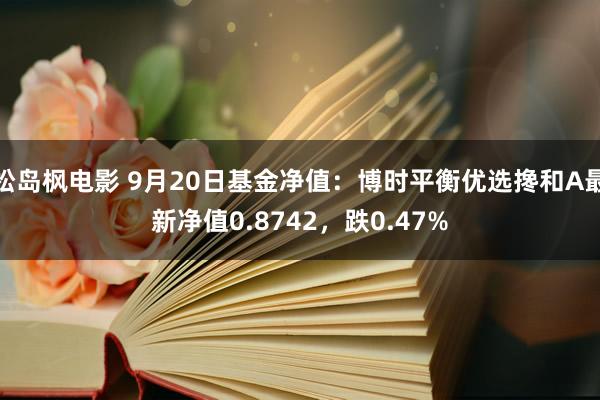 松岛枫电影 9月20日基金净值：博时平衡优选搀和A最新净值0.8742，跌0.47%