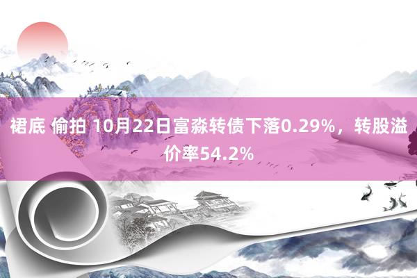 裙底 偷拍 10月22日富淼转债下落0.29%，转股溢价率54.2%