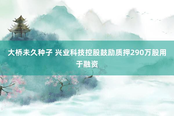 大桥未久种子 兴业科技控股鼓励质押290万股用于融资